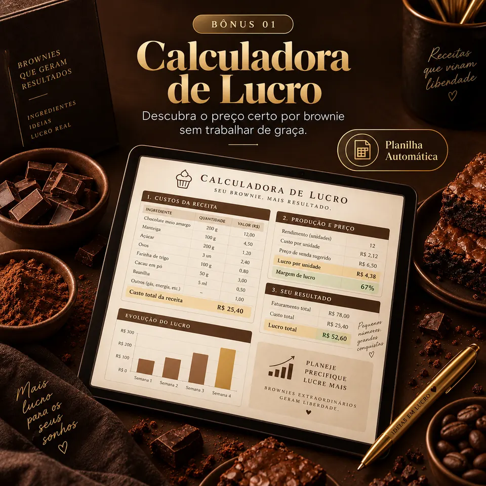 Bônus 01 - Calculadora de lucro