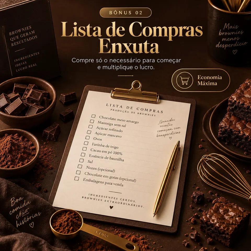 Bônus 02 - Lista de compras enxuta