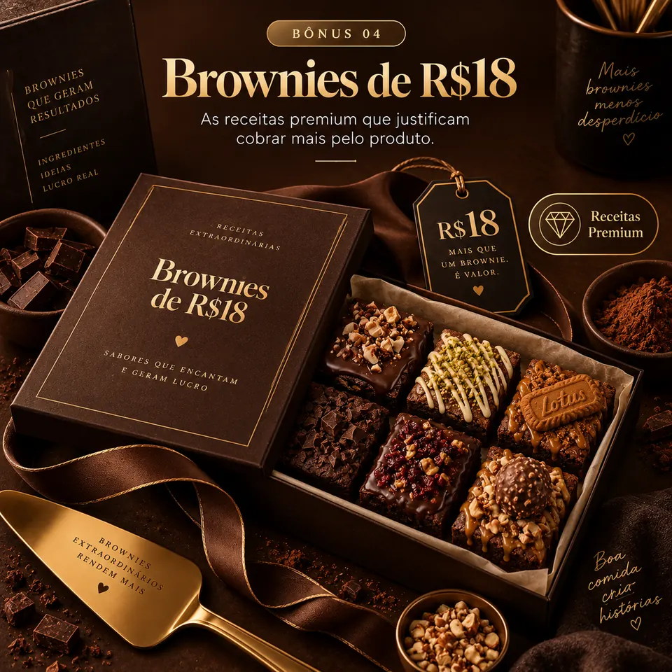 Bônus 04 - Brownies de R$ 18