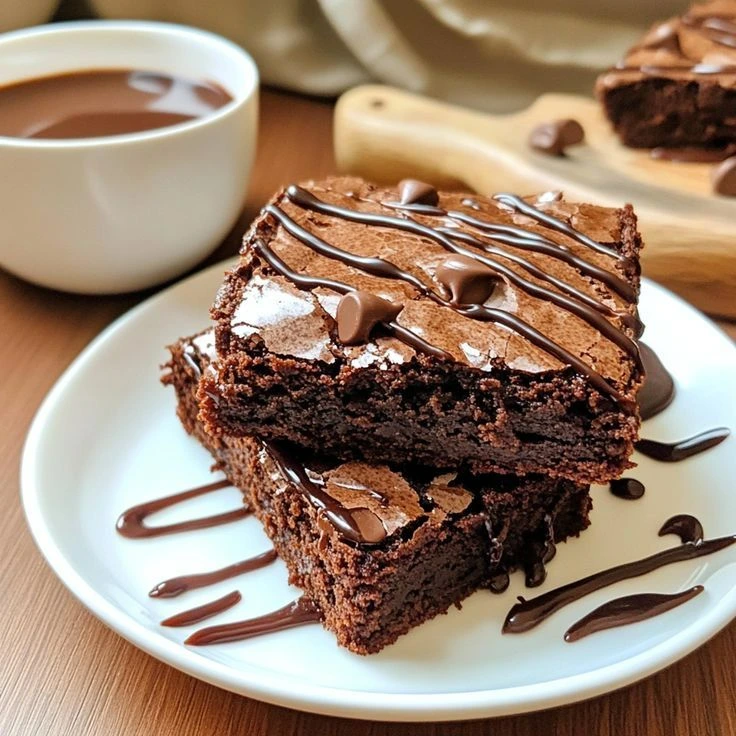 Brownie recheado com Nutella