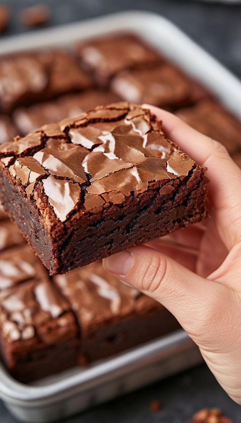 Brownie no pote