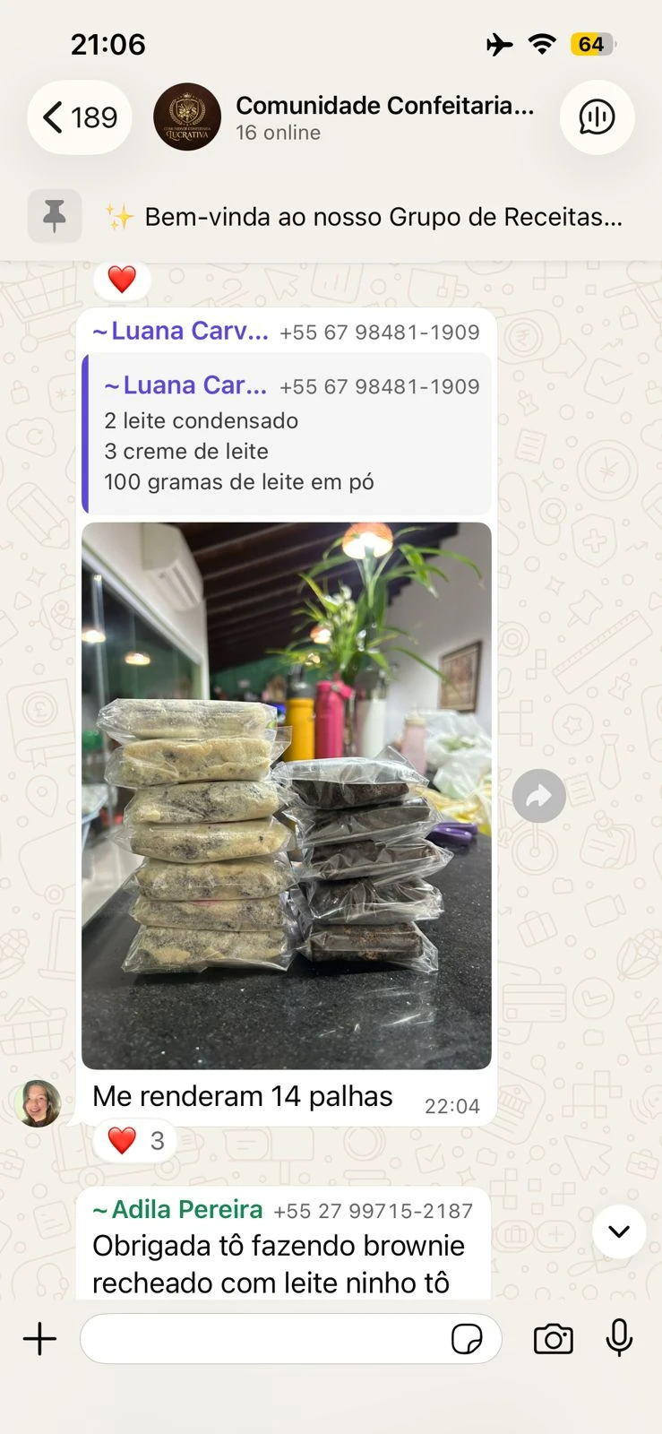 Resultado real de aluna 5