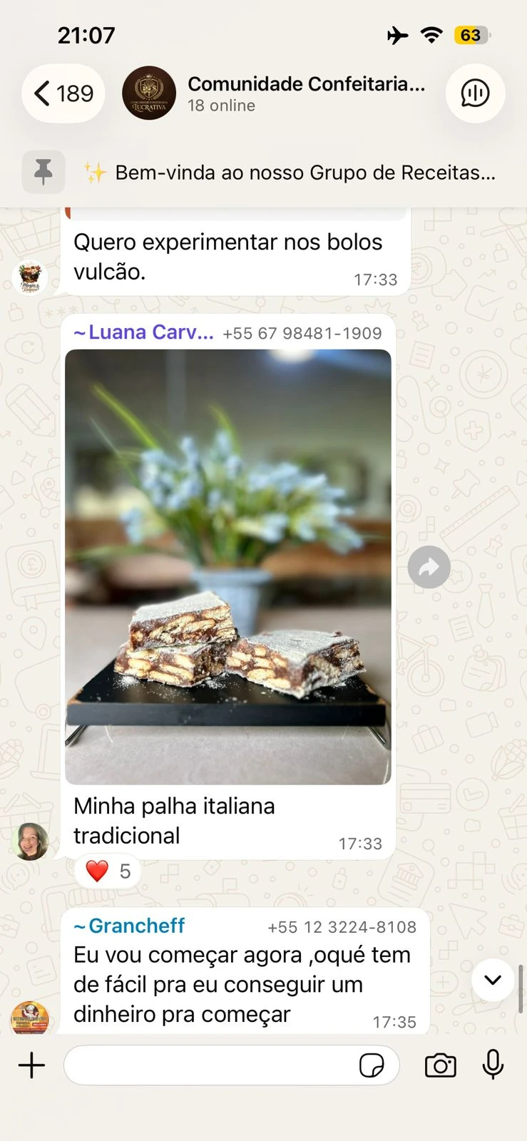 Resultado real de aluna 8